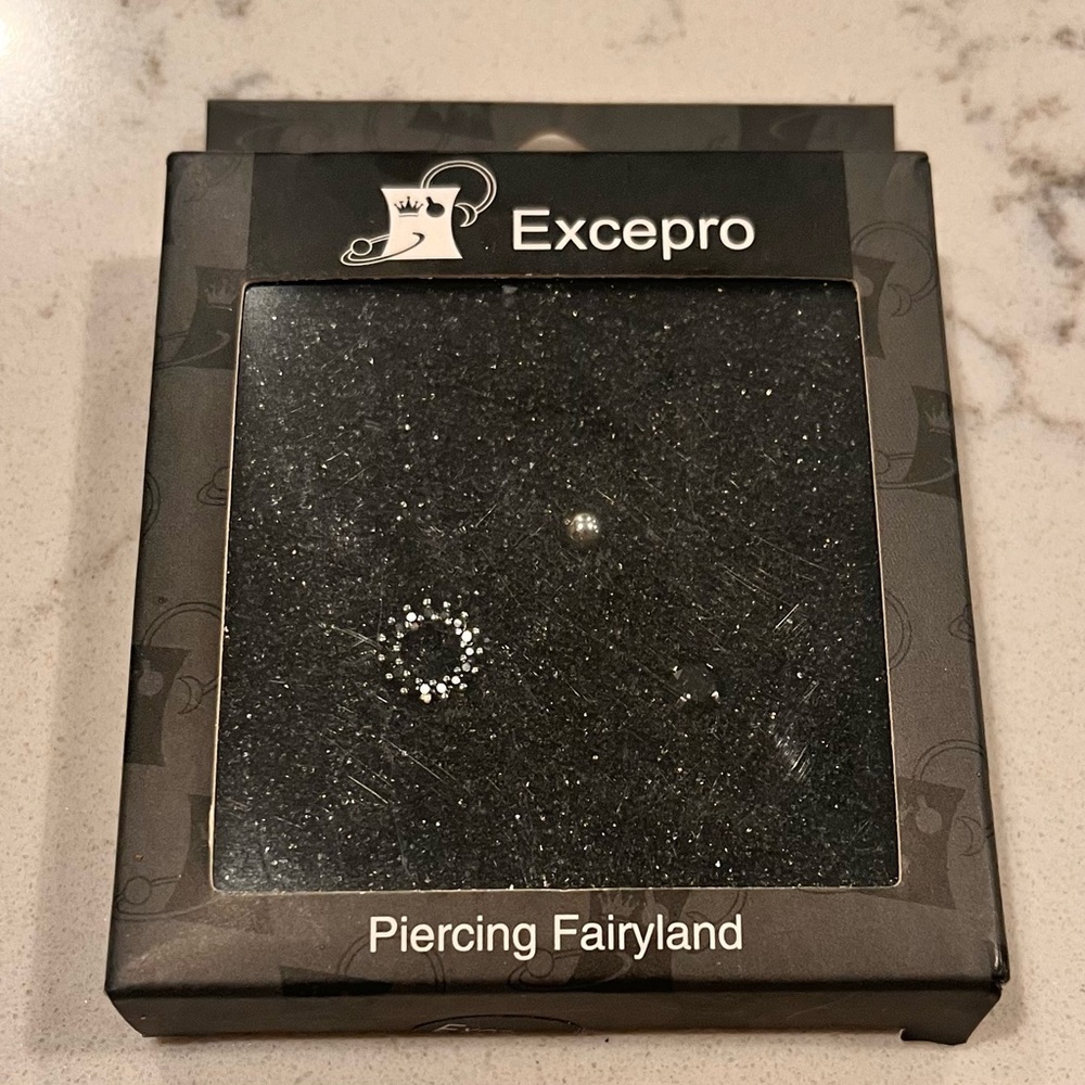 Excepro Cartilage Piercing 3‎ Piece